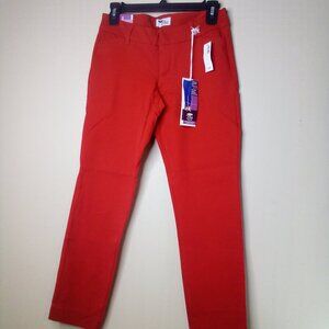 Old Navy The Diva Jeans Women 2 Skinny Ankle Red